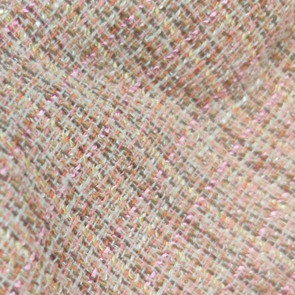 Da Rue 14 womens blazer vintage pastel tweed structured power jacket made in USA - Picture 6 of 12